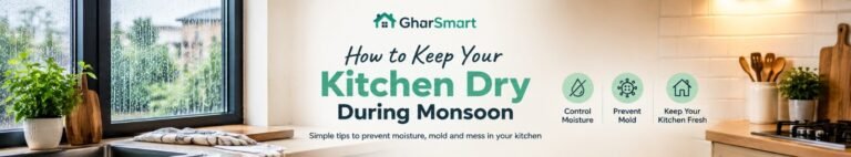 How to keep kitchen dry during monsoon